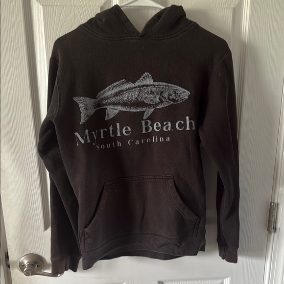 Brown Myrtle Beach Hoodie - Picture 1 of 3